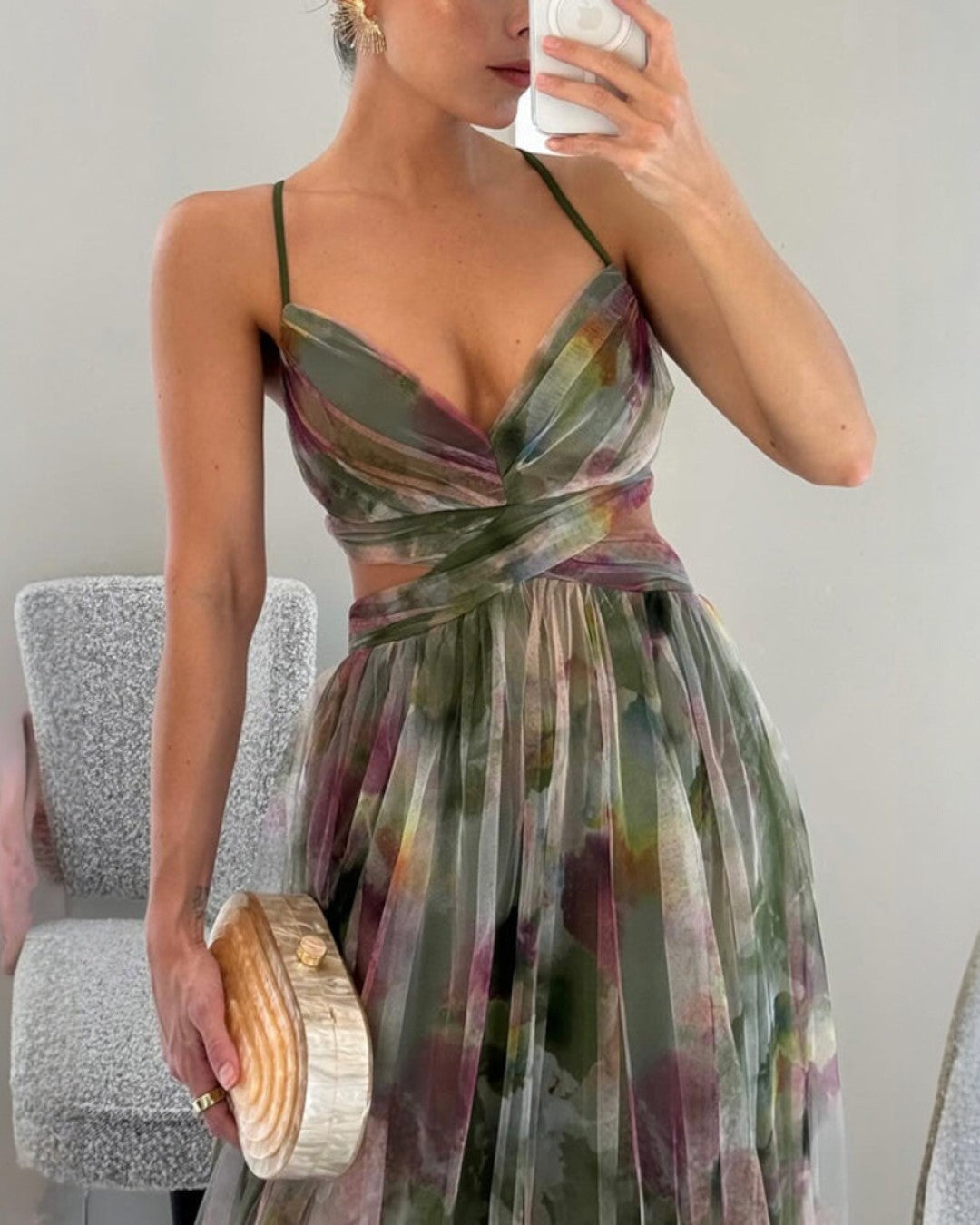 Claudia™ | Robe Maxi Élégance Florale (ÉDITION LIMITÉE!)