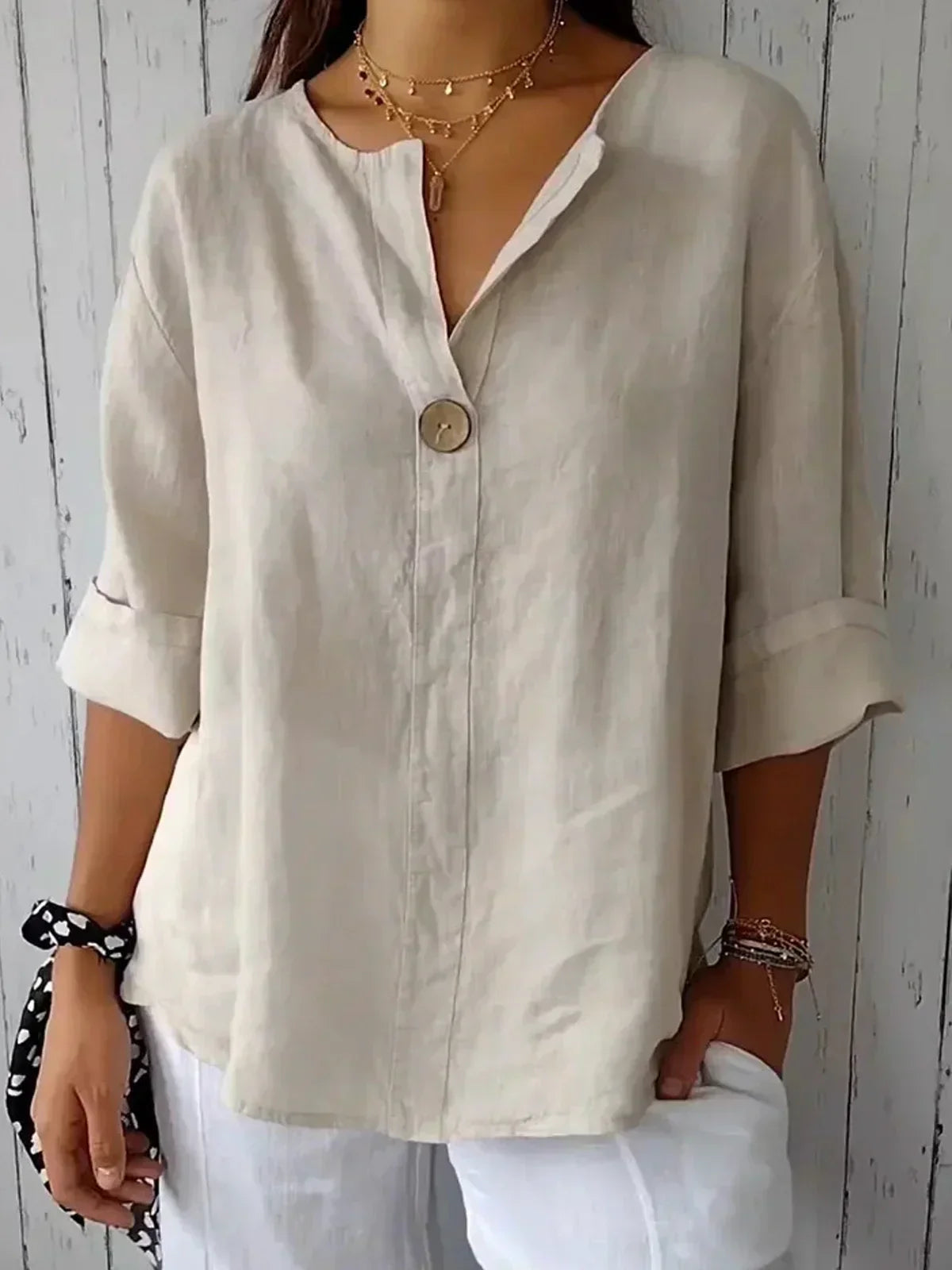 Charlize™ - Blouse Élégante et Confortable