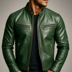 Marc | Veste en cuir vintage
