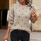 Noémie™ | Élégant Pull à Pois