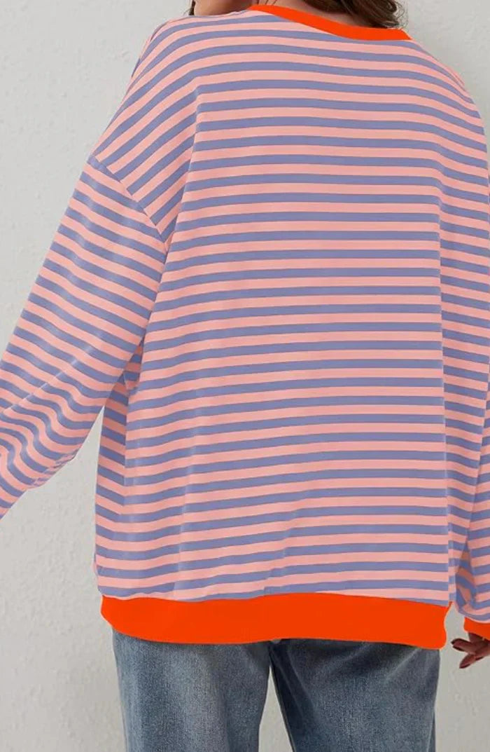 Agathe™ | Pull Rayé Oversize