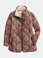Corinne | Veste Imprimé Floral Rétro