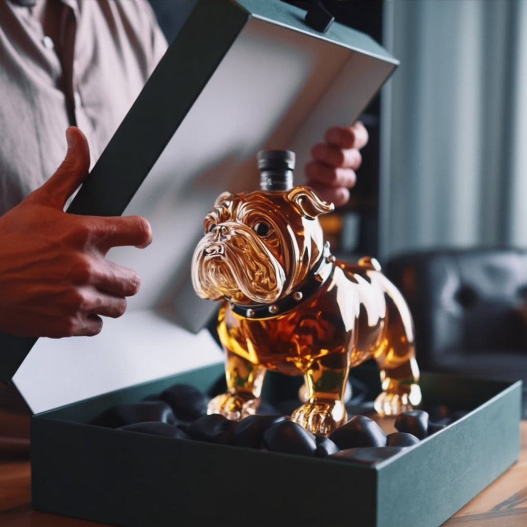 Bouteille de Whiskey - Édition Bulldog