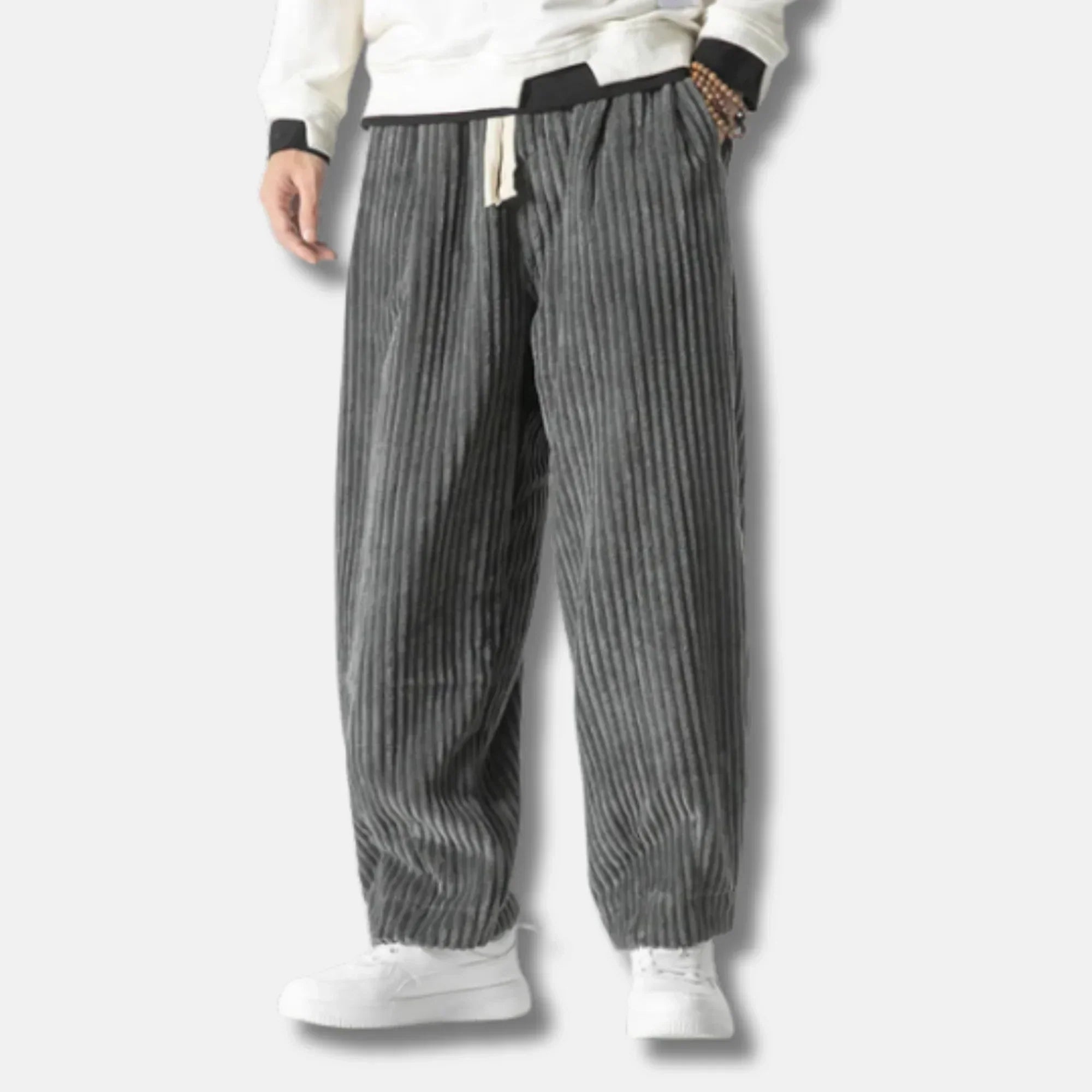 Nemu - Pantalon en velours côtelé