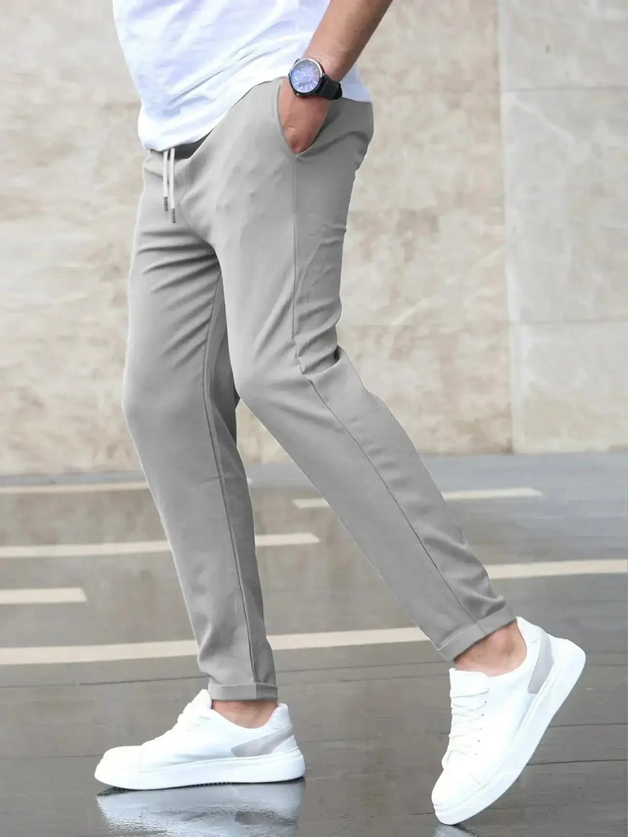 Sol | Pantalons de Luxe avec Élasthanne