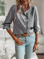 Audrey™ | Blouse élégante à manches longues