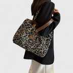 Valérie | Grand sac avec un élégant imprimé léopard