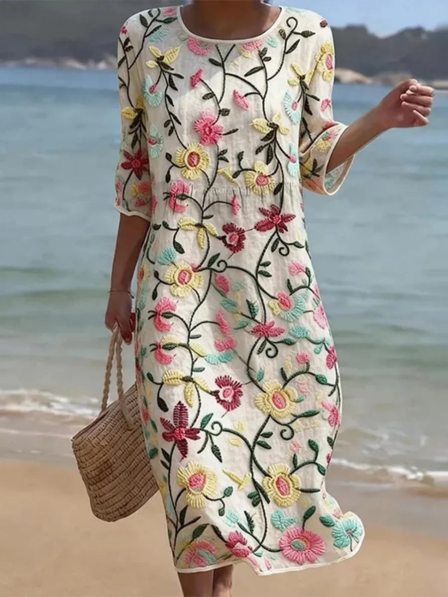 Sophie | Robe Midi Florale