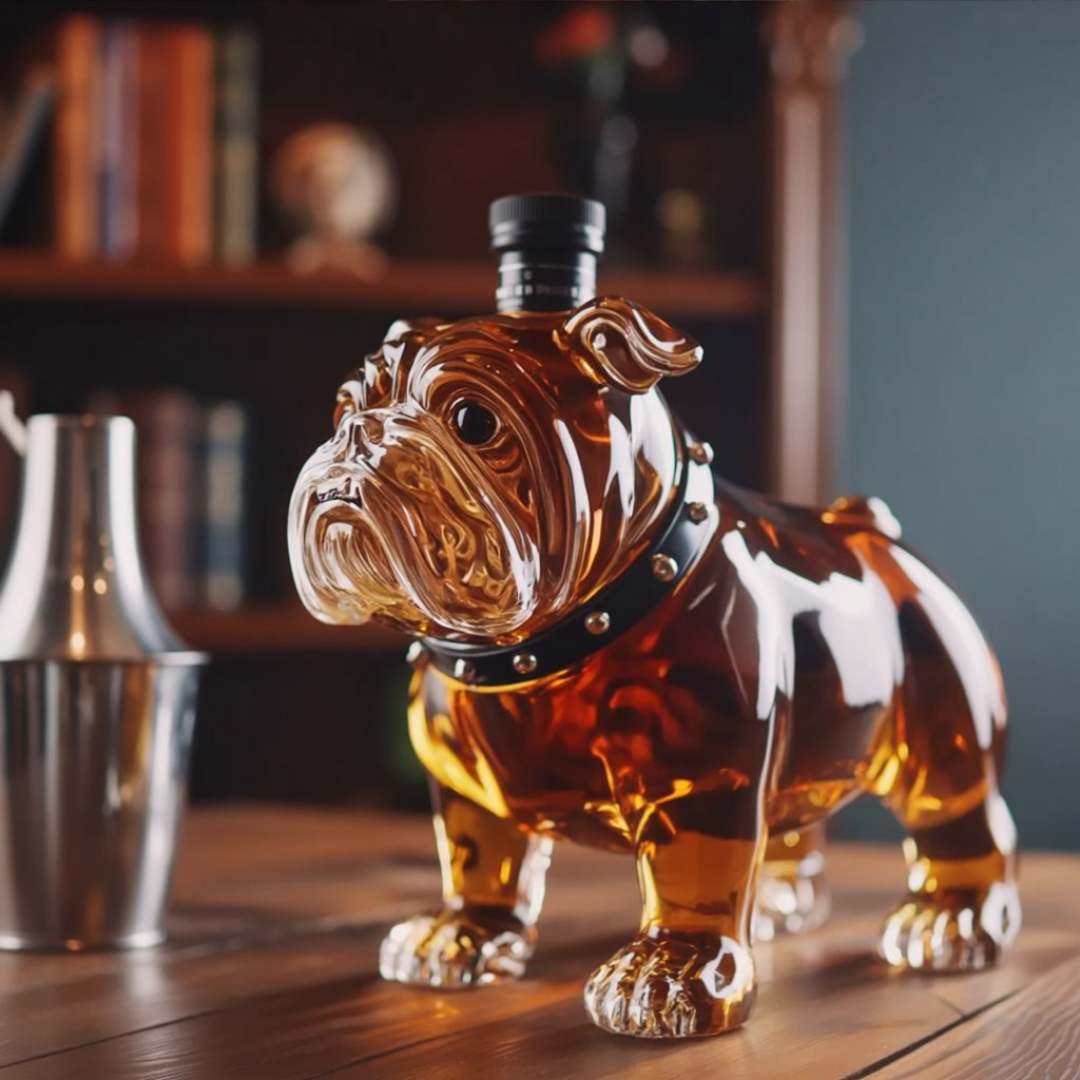 Bouteille de Whiskey - Édition Bulldog