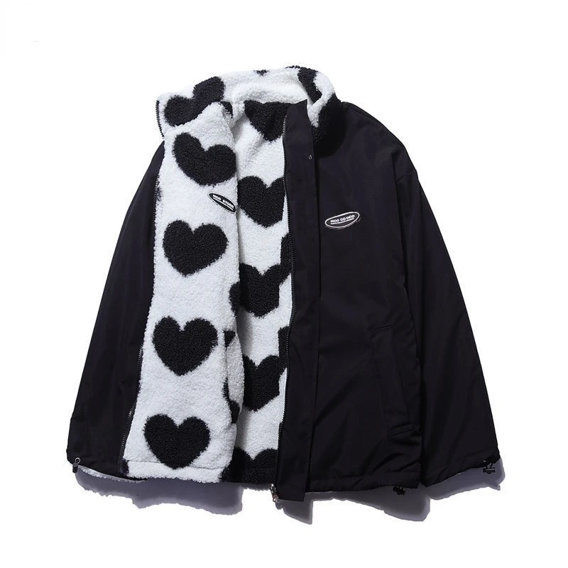 Océane™ | Manteau Réversible Cœur - Collection Exclusive