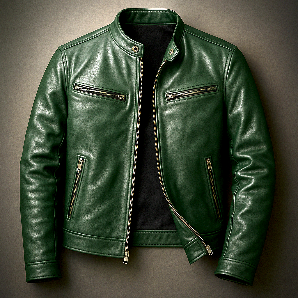 Marc | Veste en cuir vintage