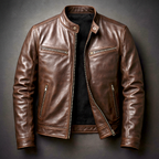 Marc | Veste en cuir vintage