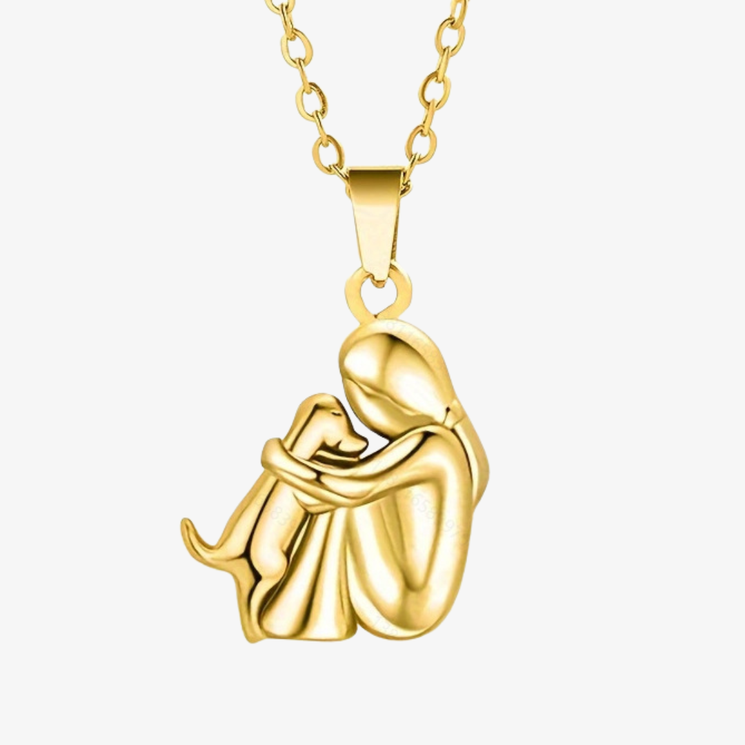 Olivia™ – Collier avec pendentif en forme de chien (1 acheté, 1 GRATUIT)