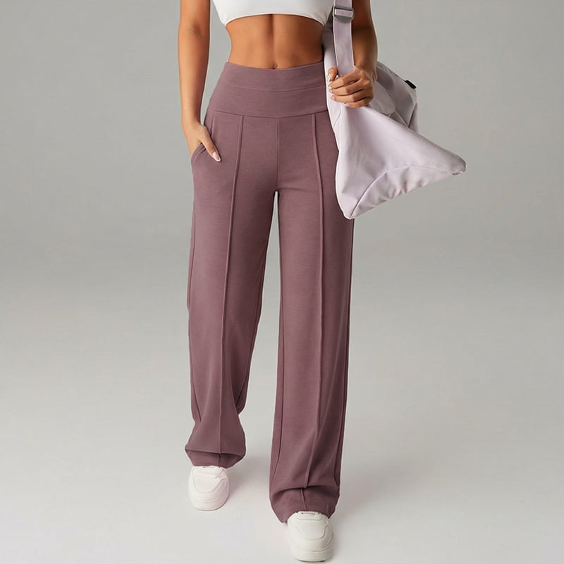 Florence™ — Pantalon large taille haute confortable