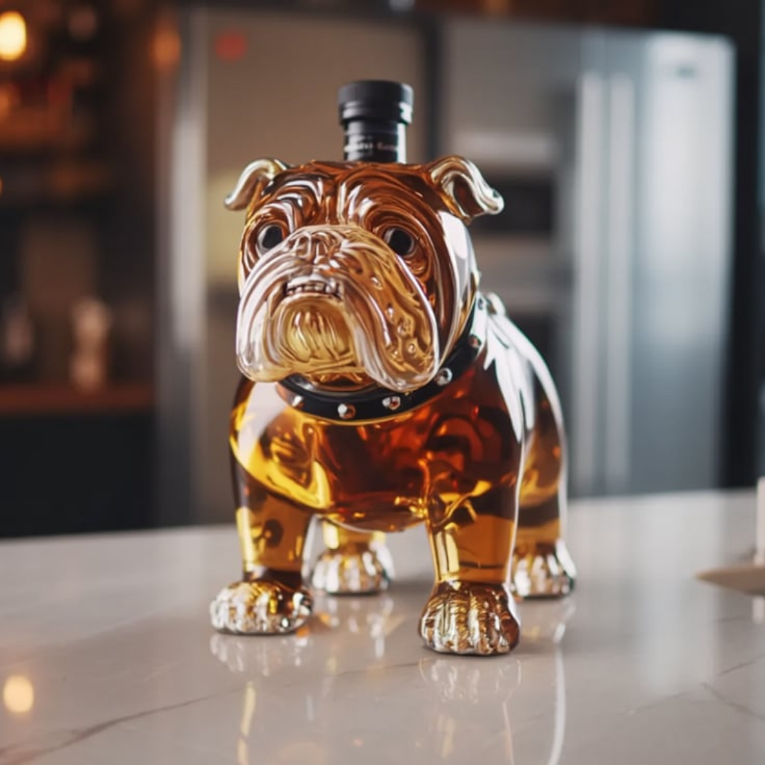 Bouteille de Whiskey - Édition Bulldog