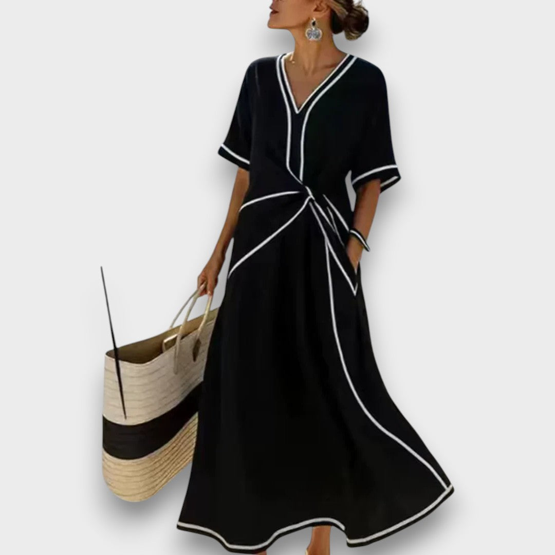 Ema - Robe d'été rayée