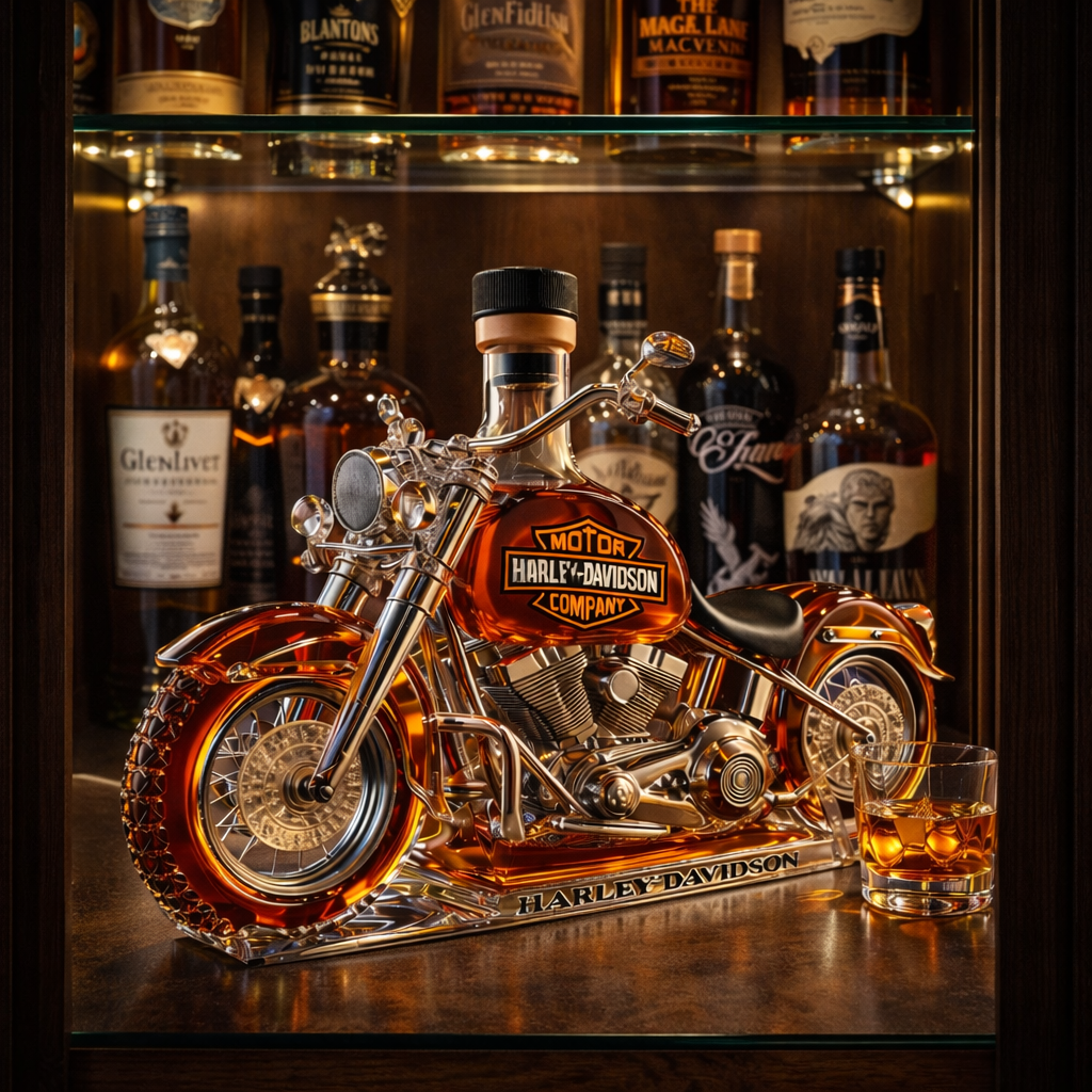 Bouteille de Whiskey - Édition Harley Davidson