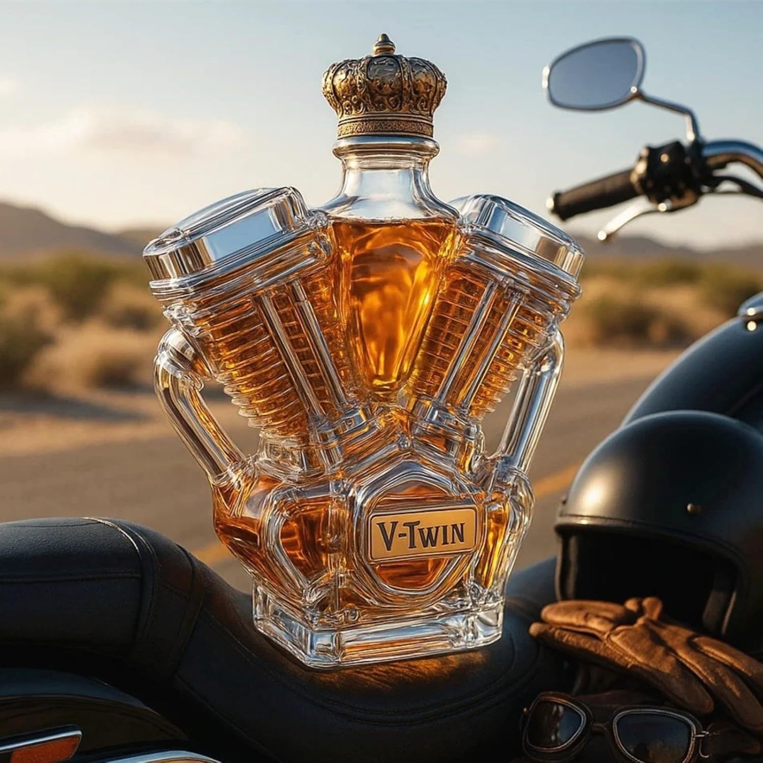 Flacon à Whiskey - Édition V8