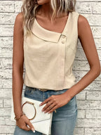 Nynke™ - Top à Col Asymétrique