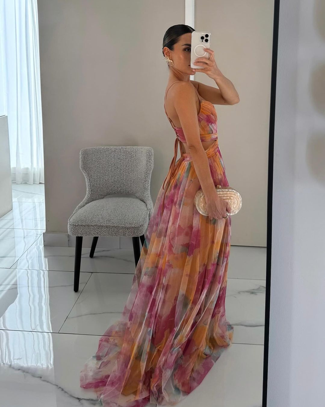Claudia™ | Robe Maxi Élégance Florale (ÉDITION LIMITÉE!)