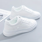 Baskets blanches chic confort léger