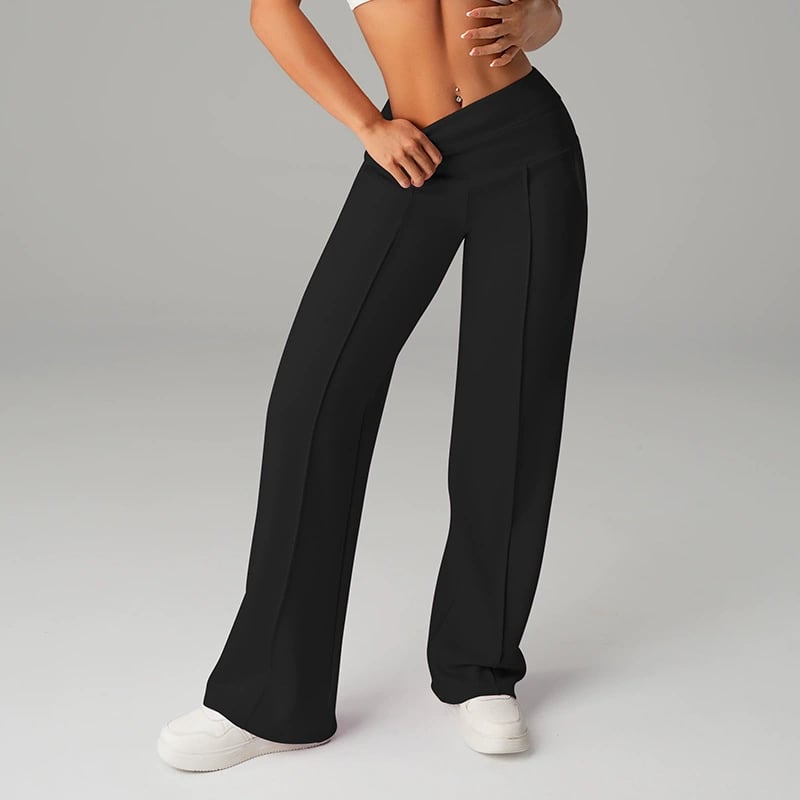 Florence™ — Pantalon large taille haute confortable