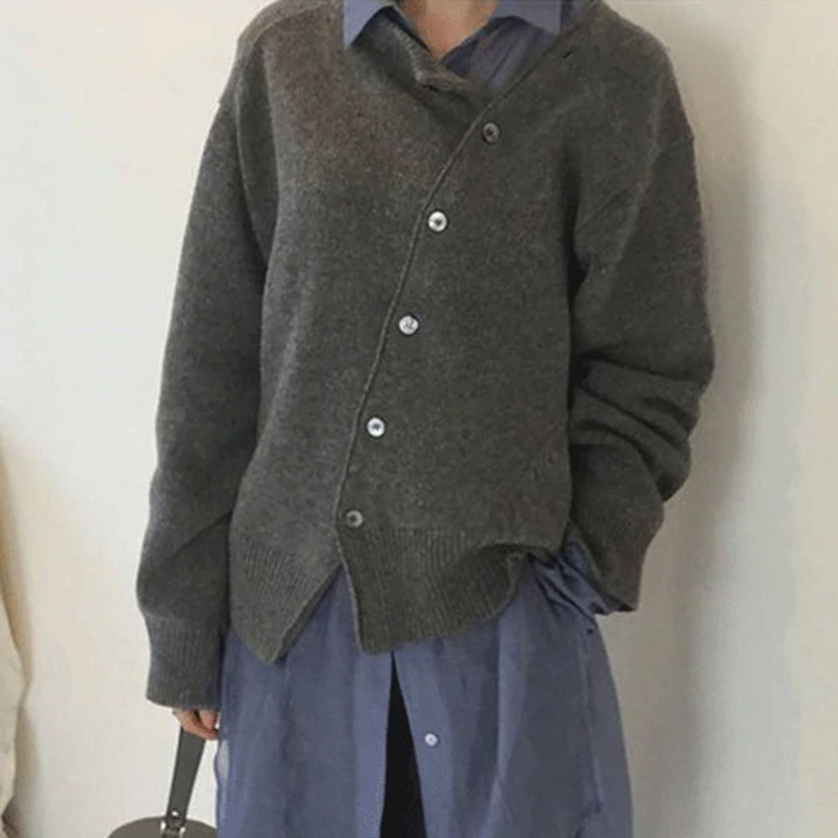 Emmelie™ | Cardigan Asymétrique Élégant