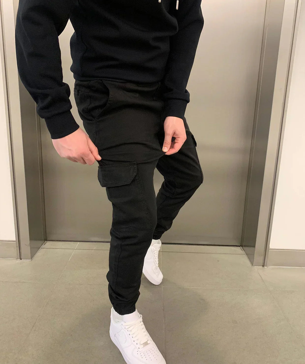 PANTALON CARGO DE COUPE JOGGER