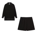 Elizabeth - Ensemble Chemise et Shorts Léger