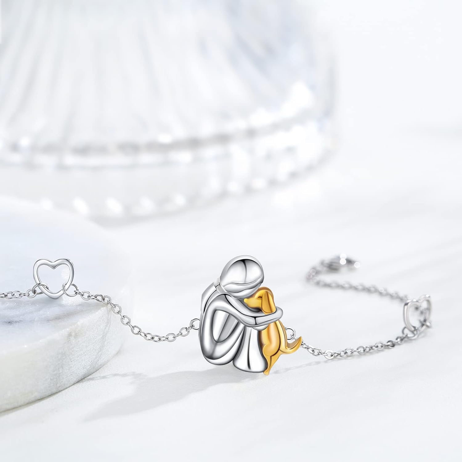 Lola™ – Bracelet avec icône de chien