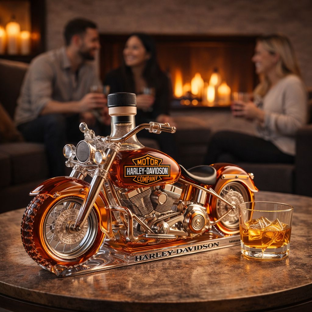 Bouteille de Whiskey - Édition Harley Davidson