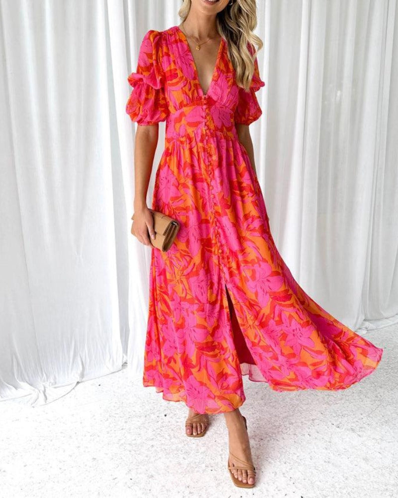 Robe Maxi Éclat Solaire (ÉDITION LIMITÉE!)