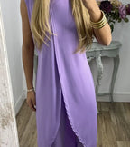 Flavia - Chic Sleeveless Ensemble