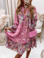 Eira - Robe Boho Imprimée