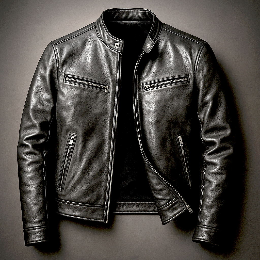 Marc | Veste en cuir vintage