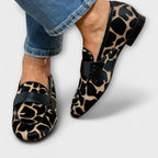 Léonie™ | Mocassin Léopard