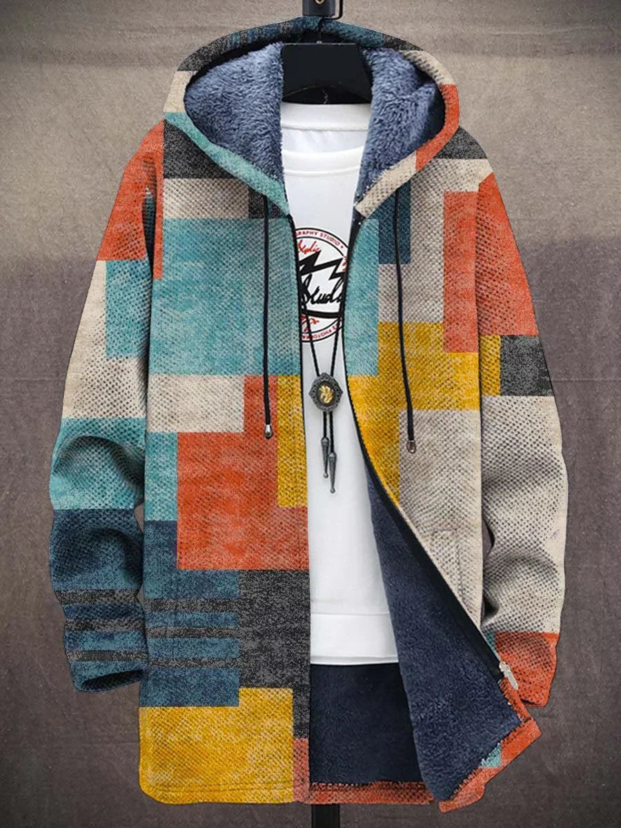 Aria™ - Cardigan luxueux inspiré par l'art + fermeture éclair