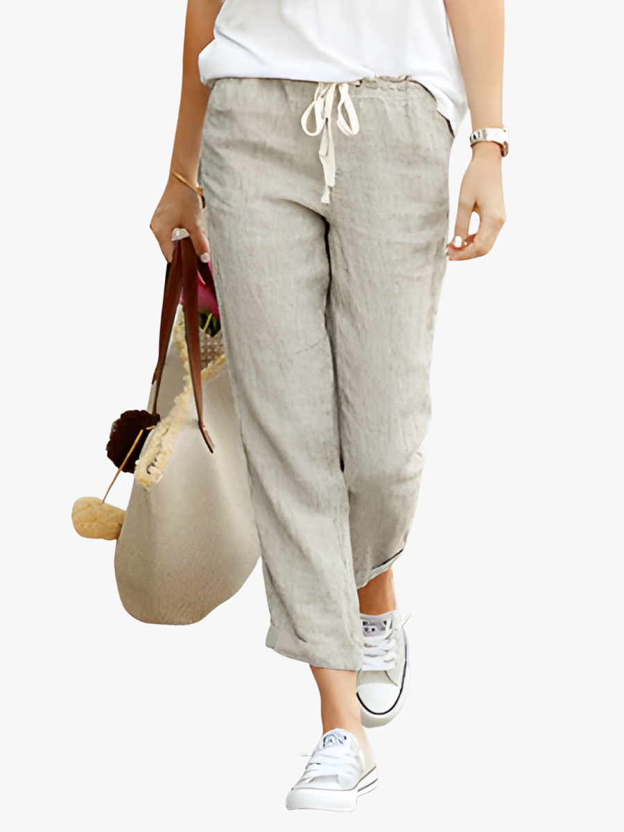 Elaire | PANTALON DROIT QUOTIDIEN POUR FEMMES