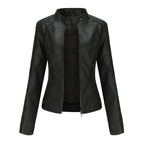 Milena™ | Veste en Cuir Élégante