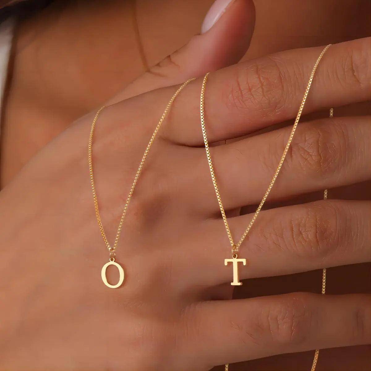 Anaïs™ | Collier Initiale au Charme Personnel