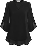 Océane™ | Blouse Légère et Élégante