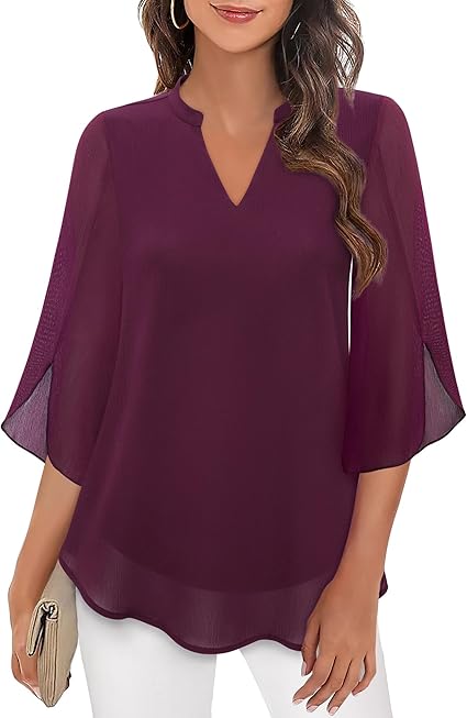 Océane™ | Blouse Légère et Élégante