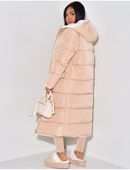 Valérie™ | Manteau d'Hiver Réversible avec Doublure Teddy