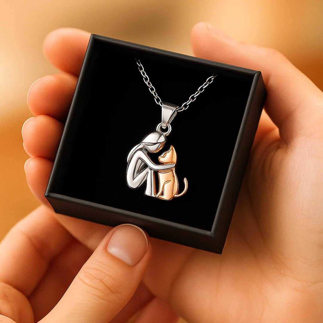 Beth™ – Collier en forme de chat