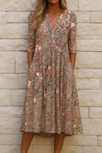 Harlow | Robe Élégante avec Décolleté en V
