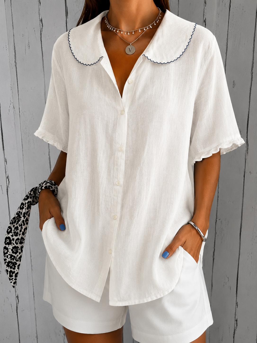 Khloe | Blouse Élégante