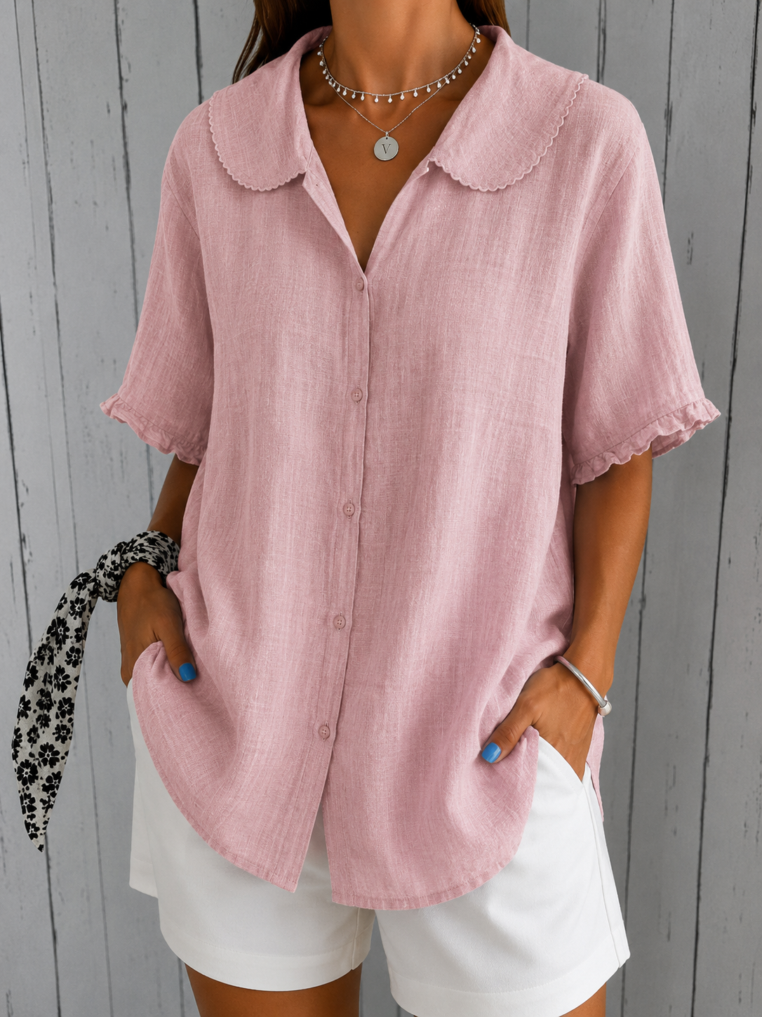 Khloe | Blouse Élégante