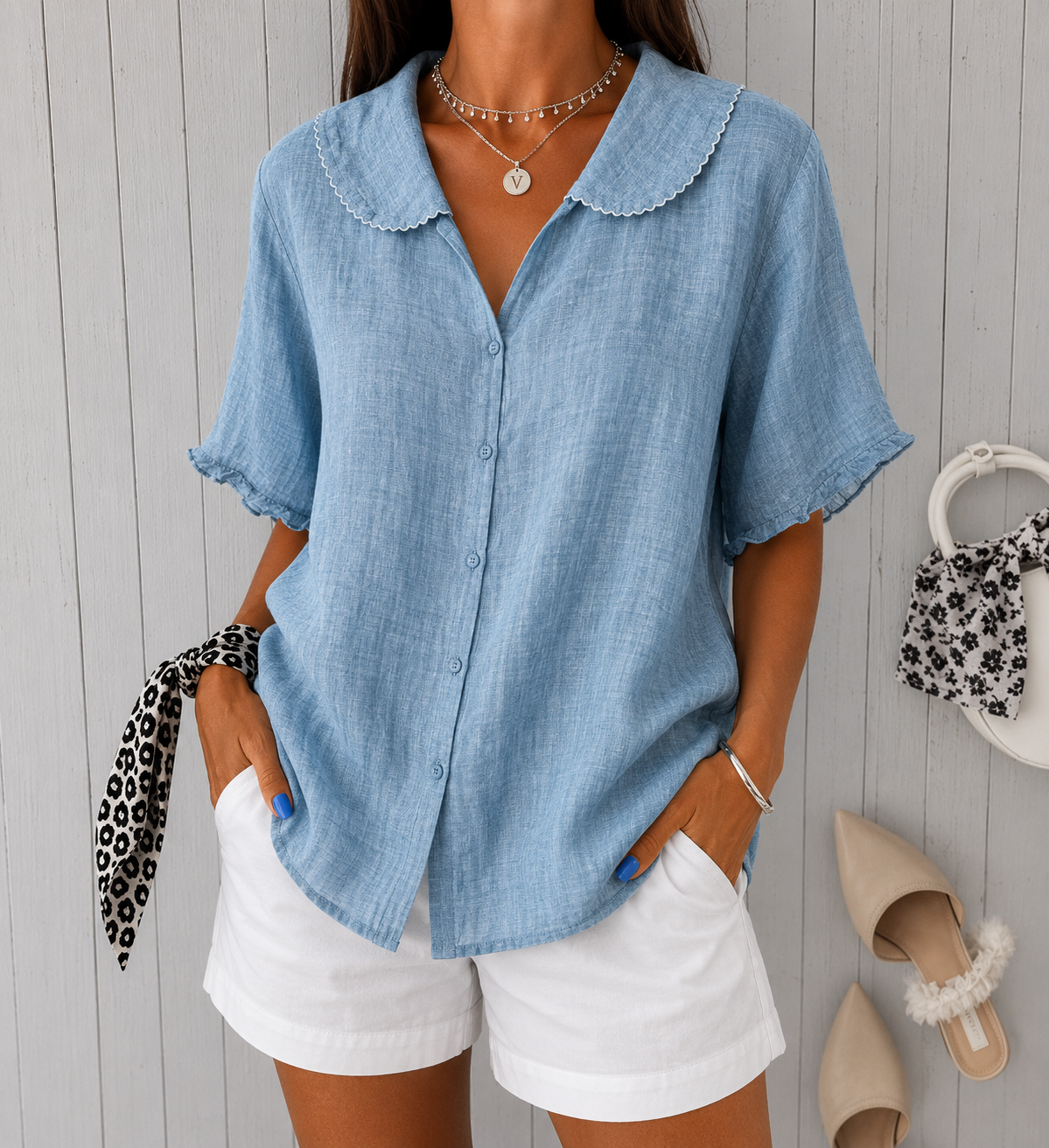 Khloe | Blouse Élégante