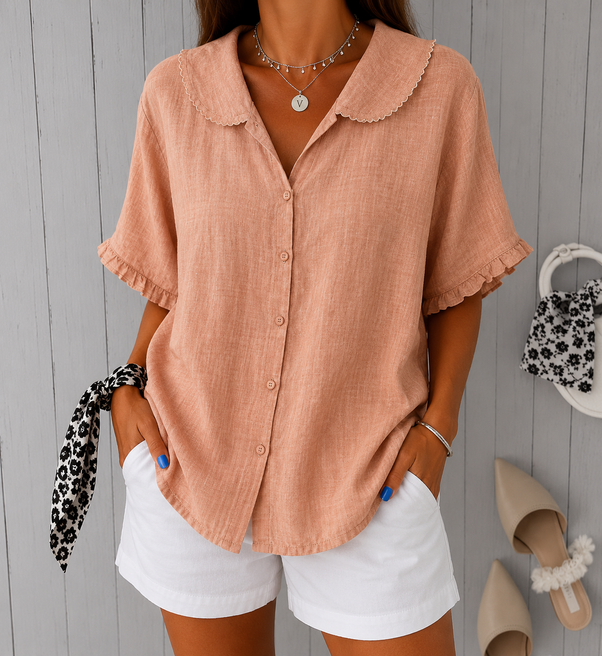 Khloe | Blouse Élégante