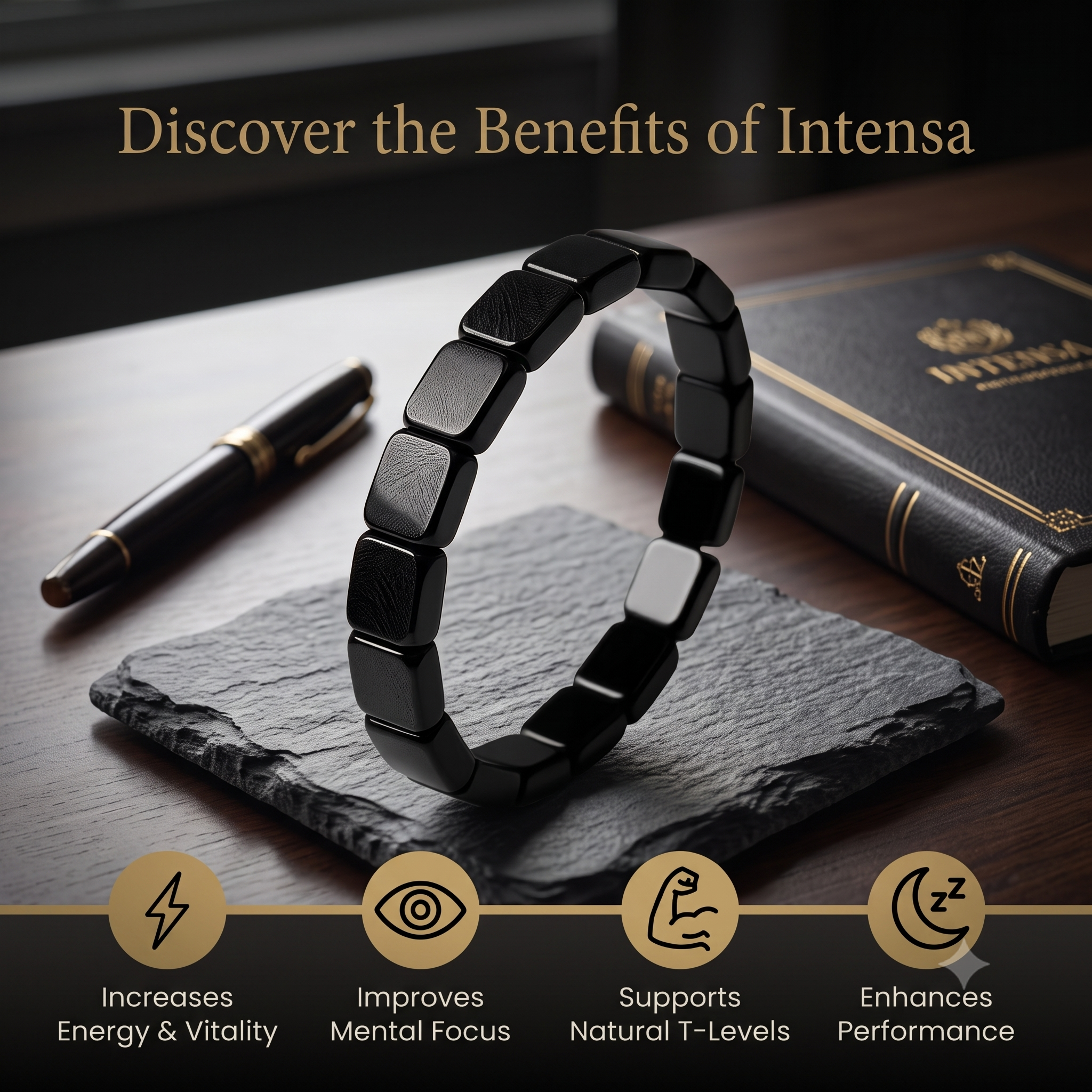 Intensa Bracelet™ | Hematite